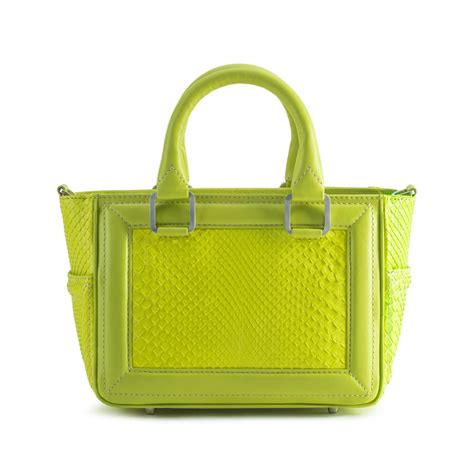 Aleksandra Badura Ladylike Mini Bag Borsa In Vitello E Pitone