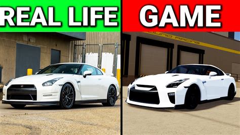 Building My REAL LIFE Nissan GTR In ROBLOX Driving Empire YouTube