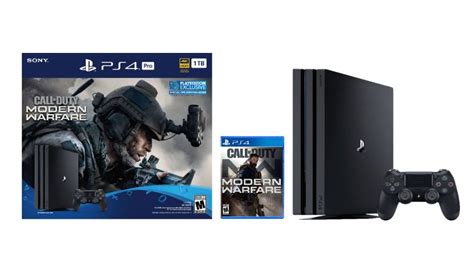 Black Friday Ps4 Deal Playstation 4 Pro With Modern Warfare Now 100 Off What Hi Fi