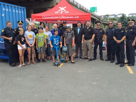 Operation Lifesaver Attends Trespass Outreach Event