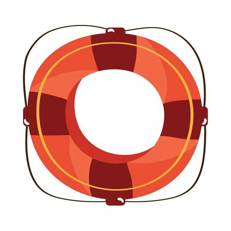 Lifeguard Float Ring 10479737 Vector Art At Vecteezy