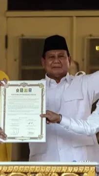 Didukung Golkar Dan Pan Prabowo Kita Bagian Tim Jokowi