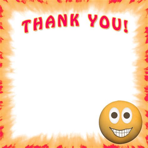 Thank You Clipart Border