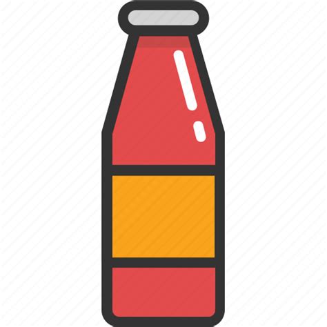 Catsup Ketchup Ketchup Bottle Sauce Tomato Ketchup Icon