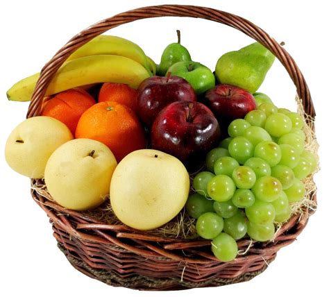 Mix Fresh Fruits With Basket 4kg Cake Connection Online Cake