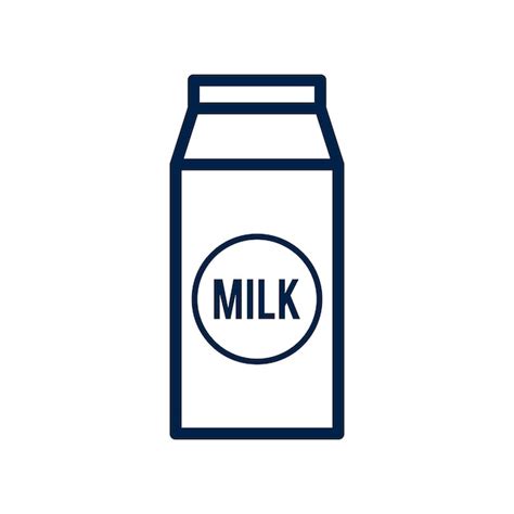 Premium Vector Milk Bottle Icon Flat Vector Template Design Trendy