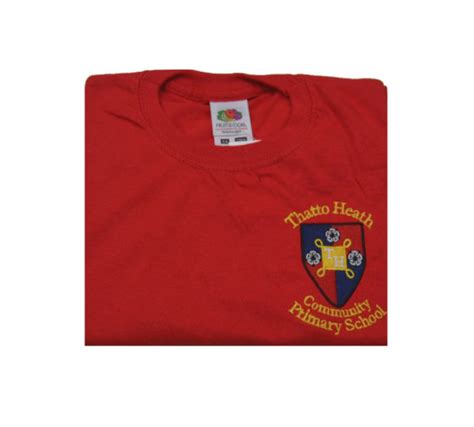 Thatto Heath Primary Pe T Shirts Whittakers School Wear