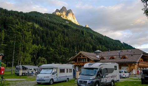 Camping Catinaccio Rosengarten Pozza Di Fassa Trydent G Rna Adyga