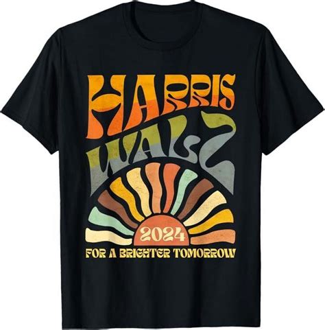 Harris Waltz For A Brighter Tomorrow Retro Vintage Boho Unisex T