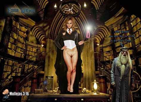 Post 984874 Albusdumbledore Emmawatson Fakes Harrypotter Hermione