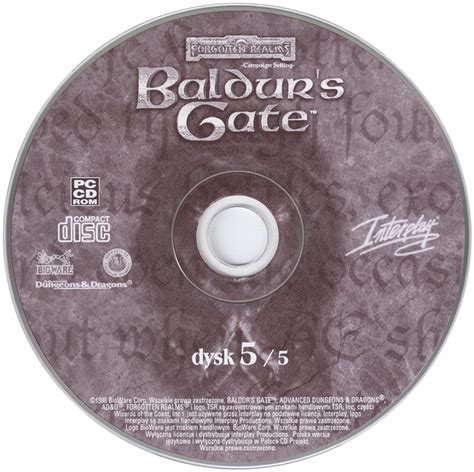 Baldur S Gate 4 In 1 Boxset Cover Or Packaging Material Mobygames