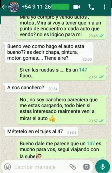 La Insólita Pelea En Whatsapp Por Un Fiat 147 Que Se Volvió Viral