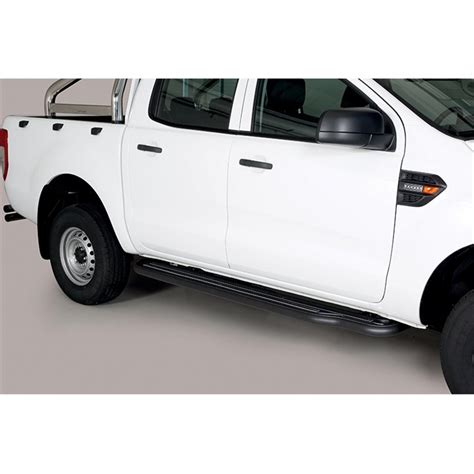 Estriberas Ford Ranger DC 16 22 Inox Negro C Plataforma