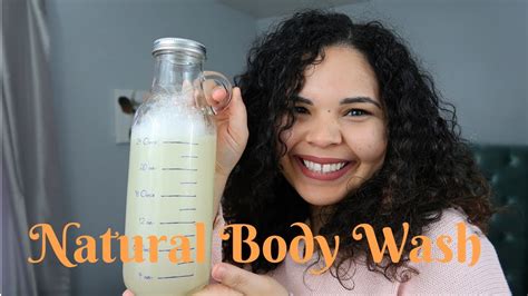 Diy How To Make A Natural Body Wash Youtube