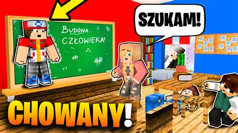 Ekstremalny Chowany W Szkole W Minecraft Chowany Ekstra SzkoŁa Youtube