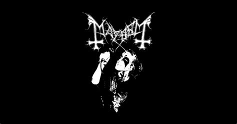 Mayhem Norway Band Original Logo Fanart In Memory Of Per Yngve Ohlin