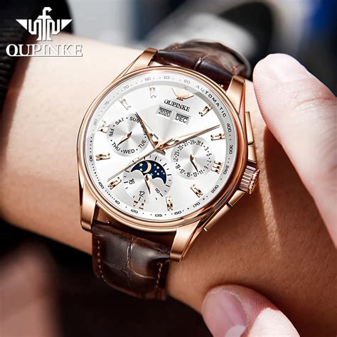 Oupinke Mechanical Men S Watch Luxury Top Brand Wrist Watches