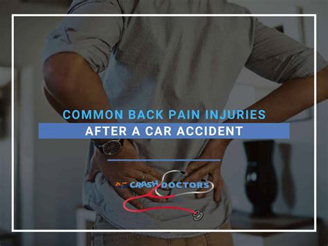 Common Back Pain Injuries After A Car Accident