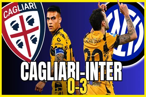 VIDEO CAGLIARI INTER 0 3 FINALMENTE LAUTARO Che 2024