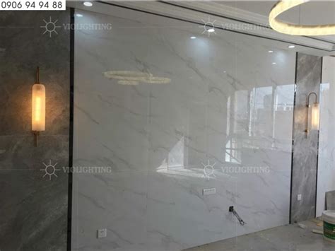 Đèn Gắn Tường Decor ống Thủy Tinh Phối Kim Loại Nghệ Thuật Vdc 612