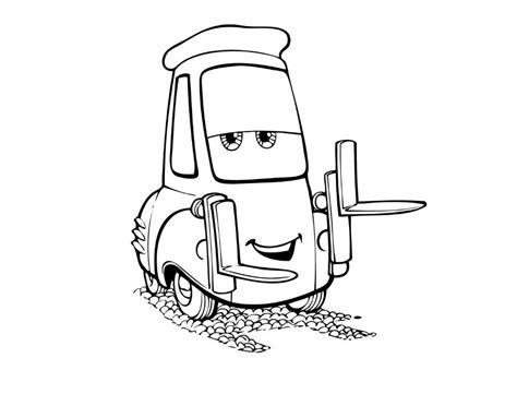 Cars Movie Coloring Pages - Coloring Home