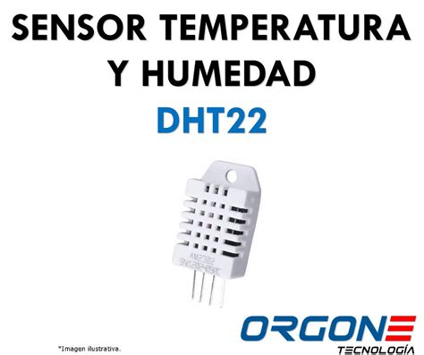 Sensor DHT22 Temperatura Y Humedad Orgontec