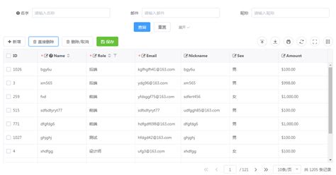 这个简单实用的vue表格组件，太强大实用了！vxe Table 虚拟滚动列表 Csdn博客