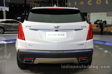 Cadillac XT5 rear at Auto China 2016