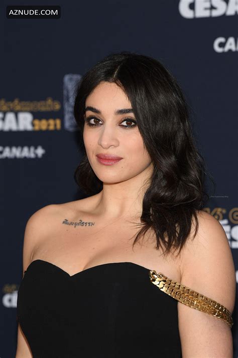 Camelia Jordana Sexy Displays Her Hot Figure At The Th Cesar Awards In Paris Aznude