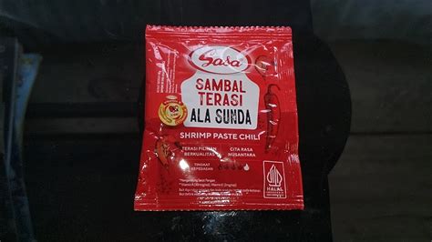 Review Produk 2411 Sasa Sambal Terasi Ala Sunda YouTube