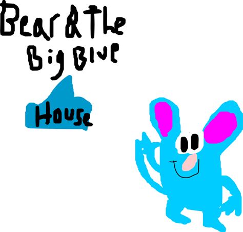 Bear In The Big Blue House: Tutter Test Drawing by TotallyTunedIn on ...