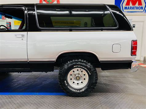 1986 Dodge Ramcharger 4x4 New Paint Super Clean See Video Stock