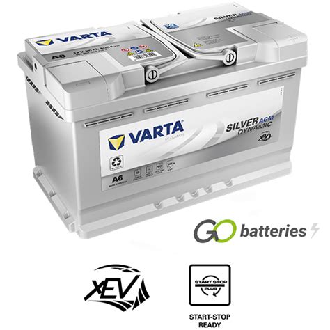 A Varta Silver Dynamic Agm Start Stop Battery V Ah