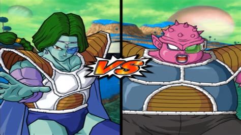 Dragon Ball Z Budokai Tenkaichi Zarbon Vs Dodoria Request Match