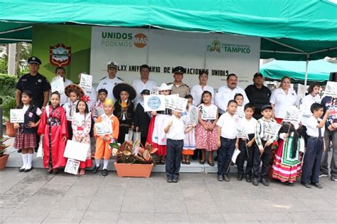 Conmemora Ayuntamiento de Tampico LXX aniversario de la Organización de