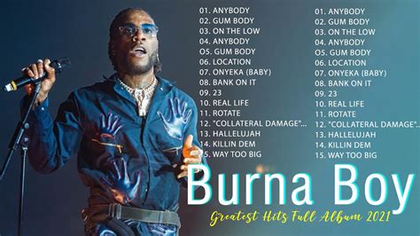 Burna Boy Greatest Hits Full Album 2021 Best Songs Burna Boy Playlist