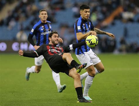 Soccer Inter Thrash Rivals Milan 3 0 To Win Italian Supercup ThePrint