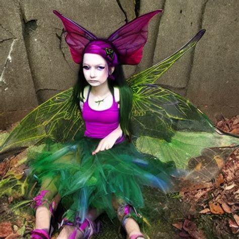 Eco Goth Fairy Girl Goblin Stable Diffusion Openart