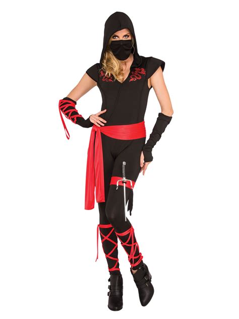 Ladies Dragon Ninja Costume