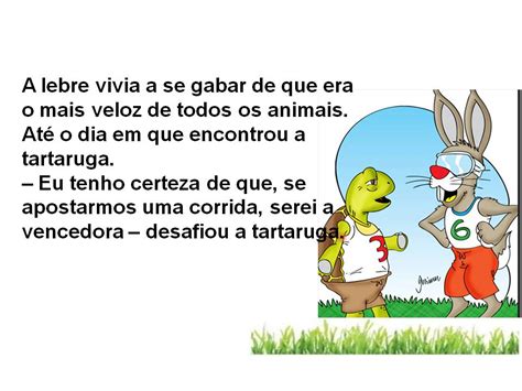 Texto Da Lebre E A Tartaruga Braincp