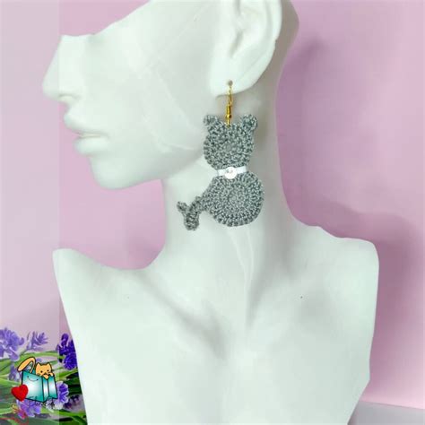 Aretes Y Accesorios Con Dise O De Gato Elenacats