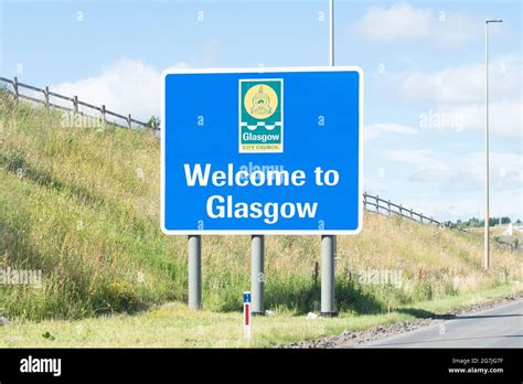 Glasgow M Sign Hi Res Stock Photography And Images Alamy