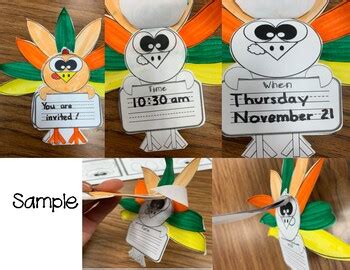 Thanksgiving Luncheon Invitation by Velcroandme | TpT