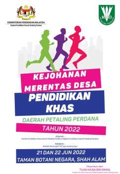 Buku Program Kejohanan Merentas Desa Pendidikan Khas Daerah Petaling