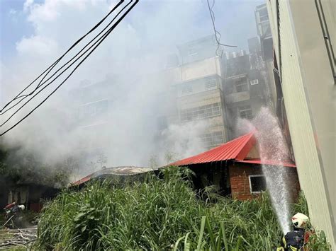 快訊彰化北斗矮房爆火警！ 一度傳民眾受困警消趕抵現場急灌救