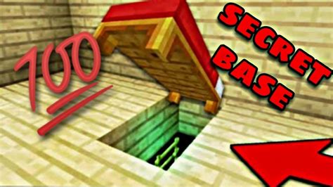 How To Make Secret Base Under A Bed On Minecraft YouTube