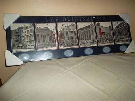 Picture of original 6 NHL hockey arenas - Bodnarus Auctioneering