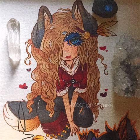 Neko Cedar Wolf By Moonlightmalaise On Deviantart