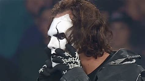 Sting Takes Off His Sting Mask Youtube