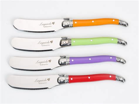 Laguiole Cheese Knives Set Of 4 At Julie Owens Blog